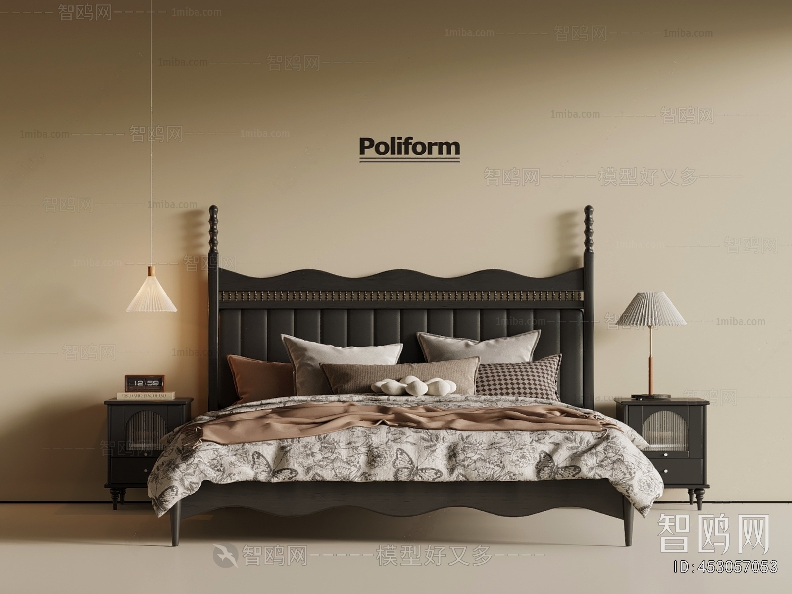 French Style Double Bed