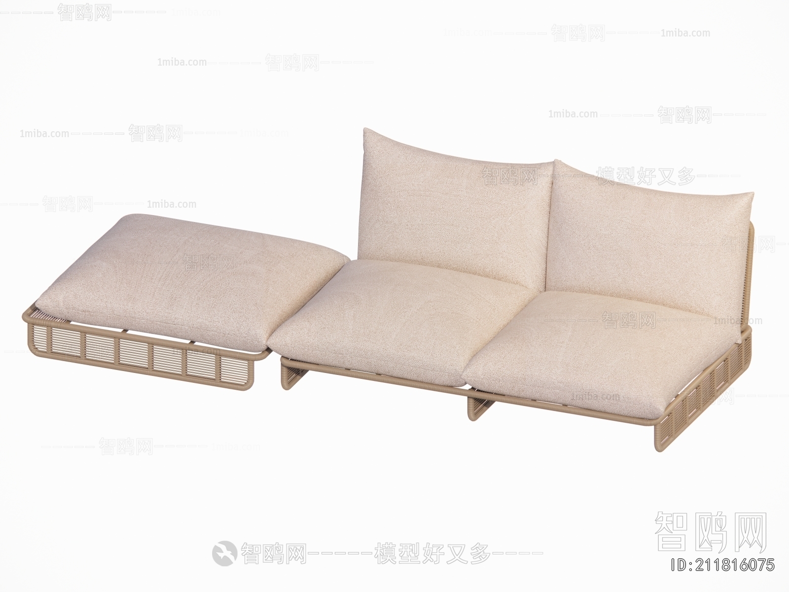 Modern Outdoor Sofa