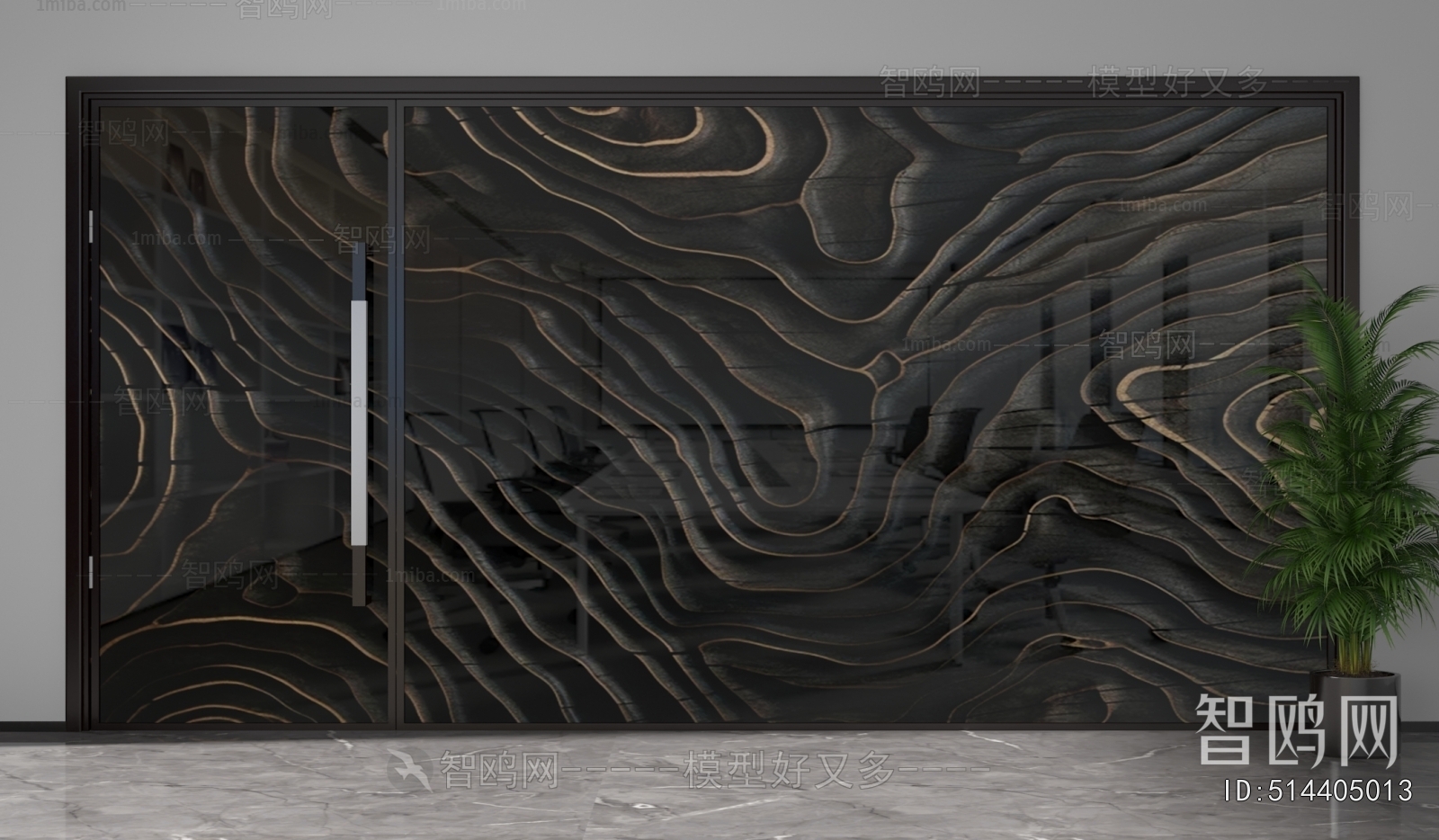 Modern Glass Screen Partition