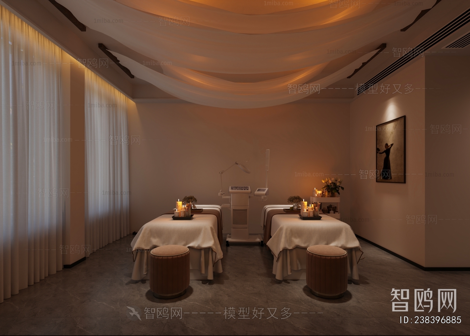 Wabi-sabi Style Beauty Salon