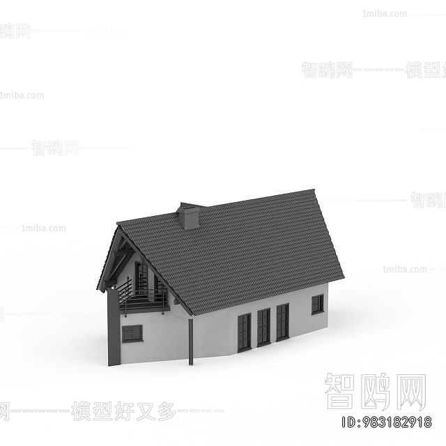 New Chinese Style Building Appearance