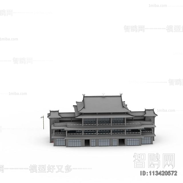 Chinese Style Ancient Architectural Buildings