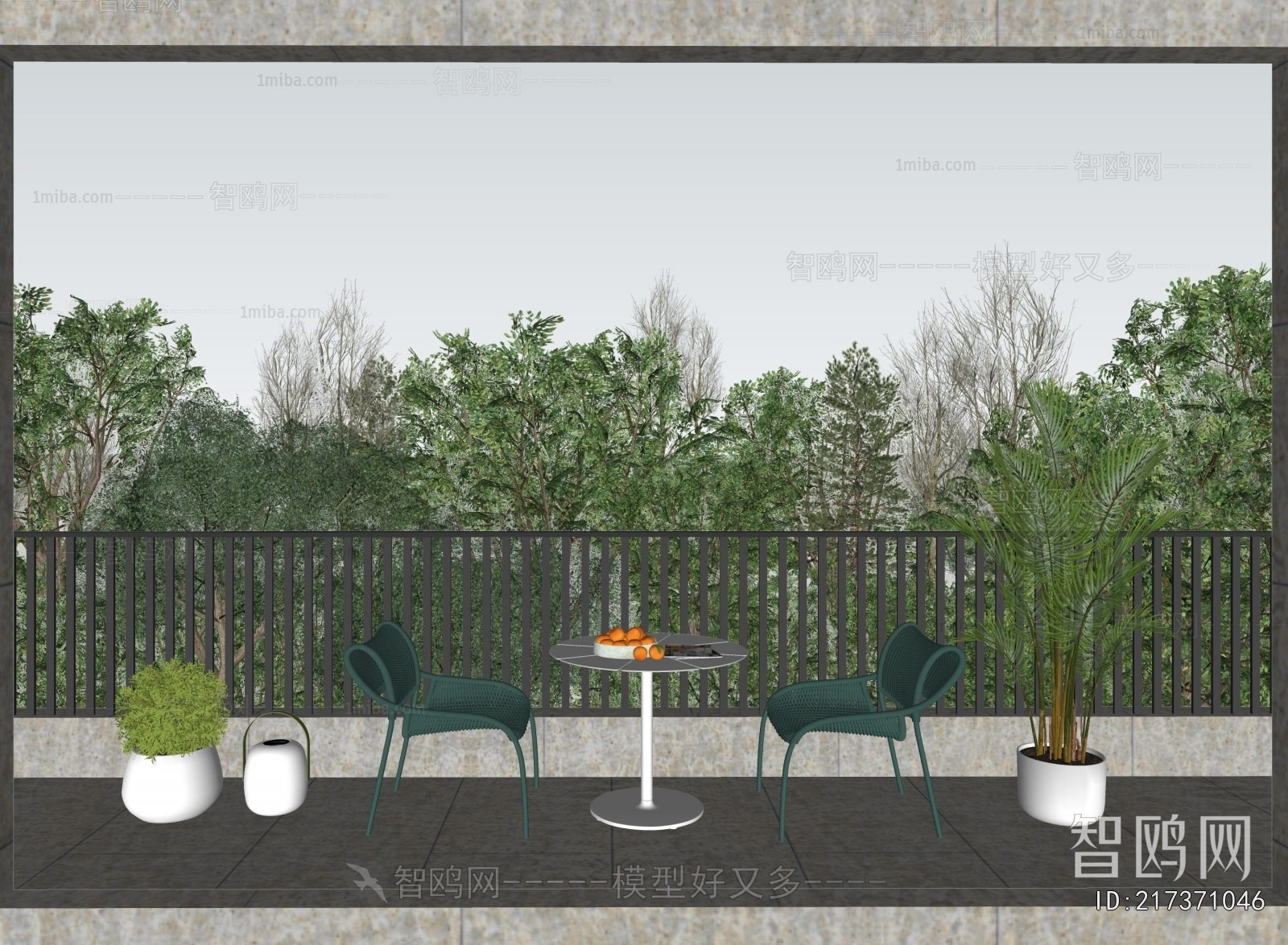 Modern Courtyard/landscape