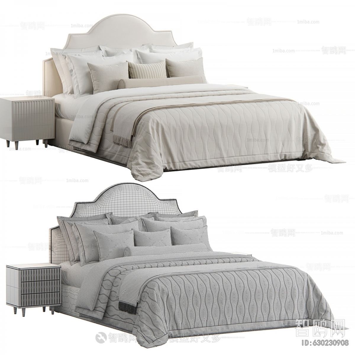 Modern Double Bed