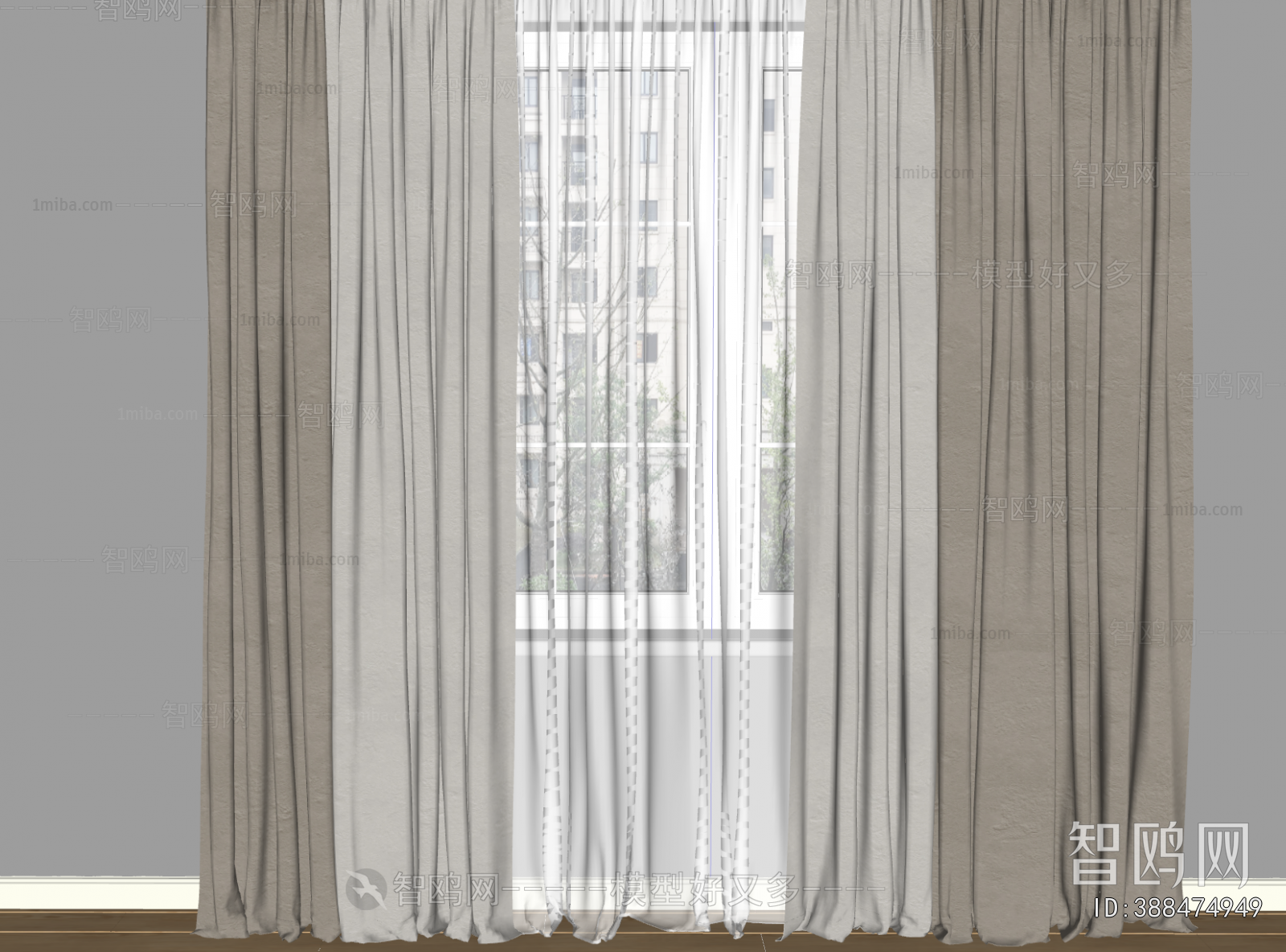 Modern The Curtain