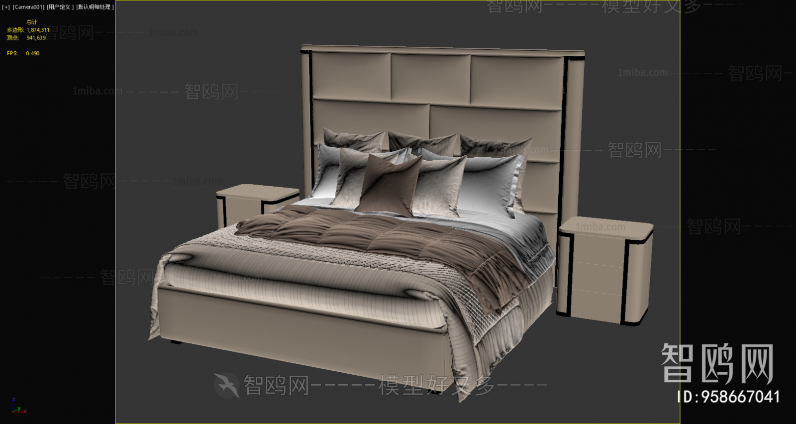 Modern Double Bed