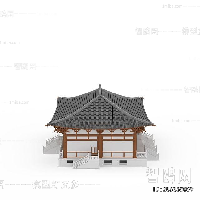 New Chinese Style Ancient Architectural Buildings