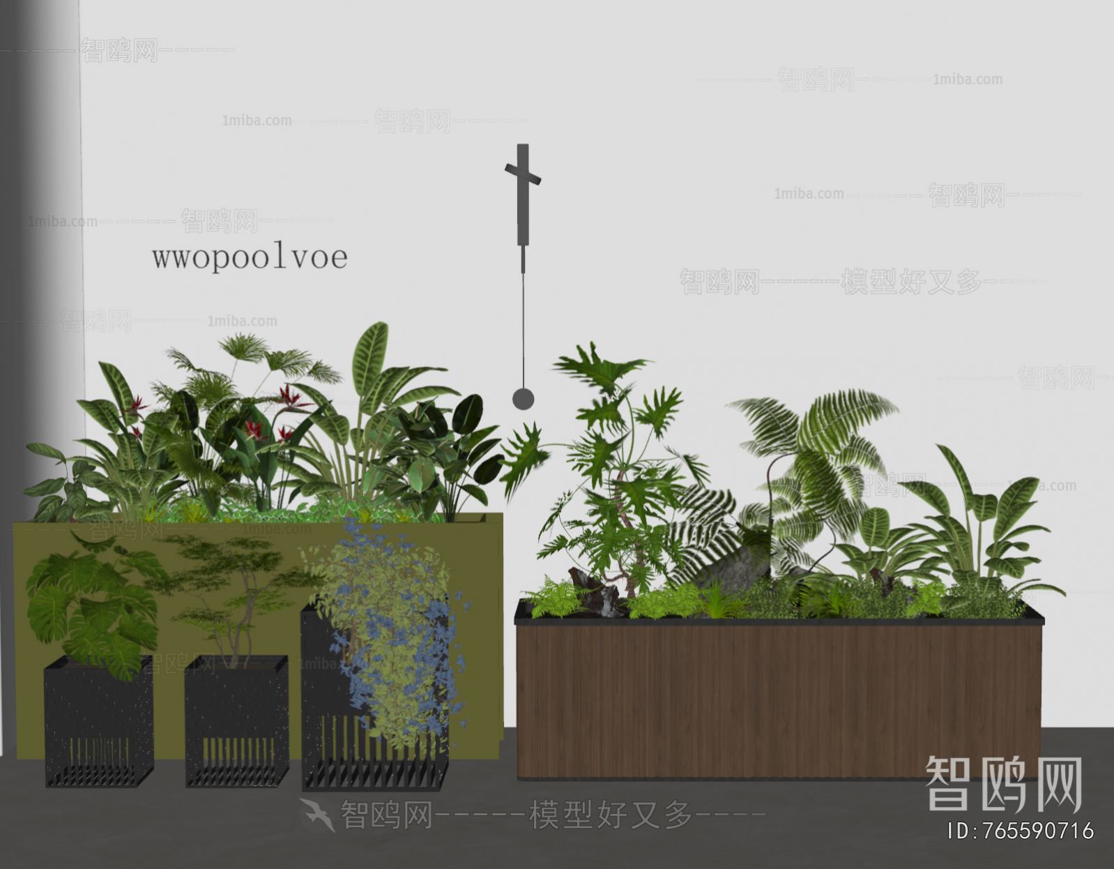 Modern Flower Bed, Flower Bowl, Flower Box