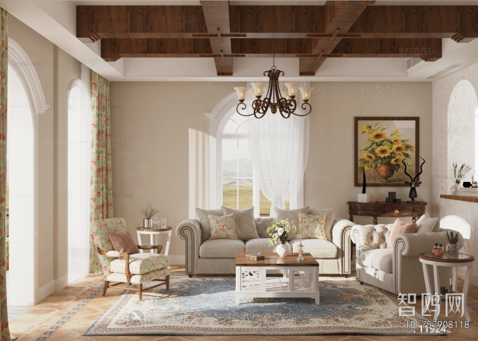 French Style A Living Room