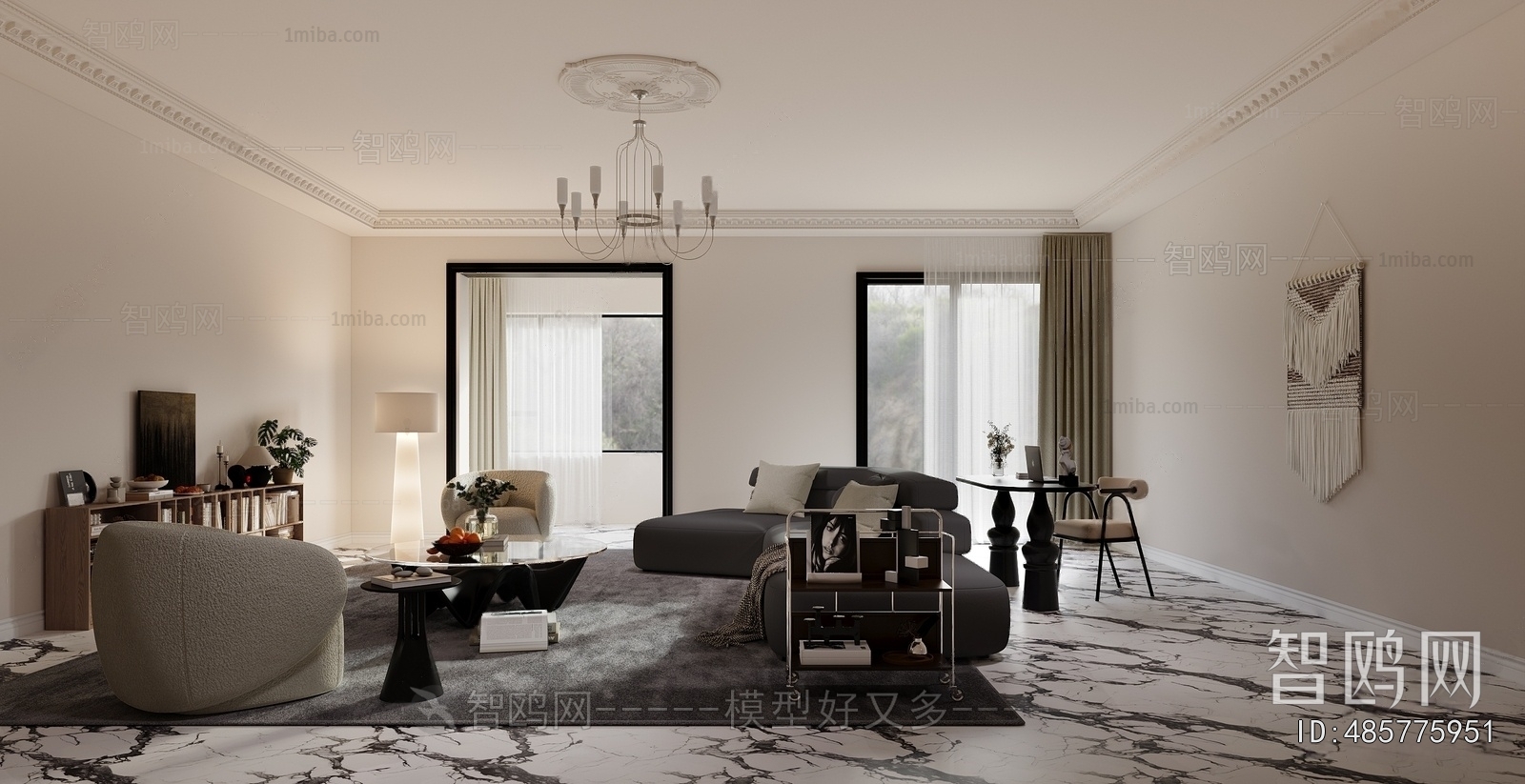 French Style A Living Room