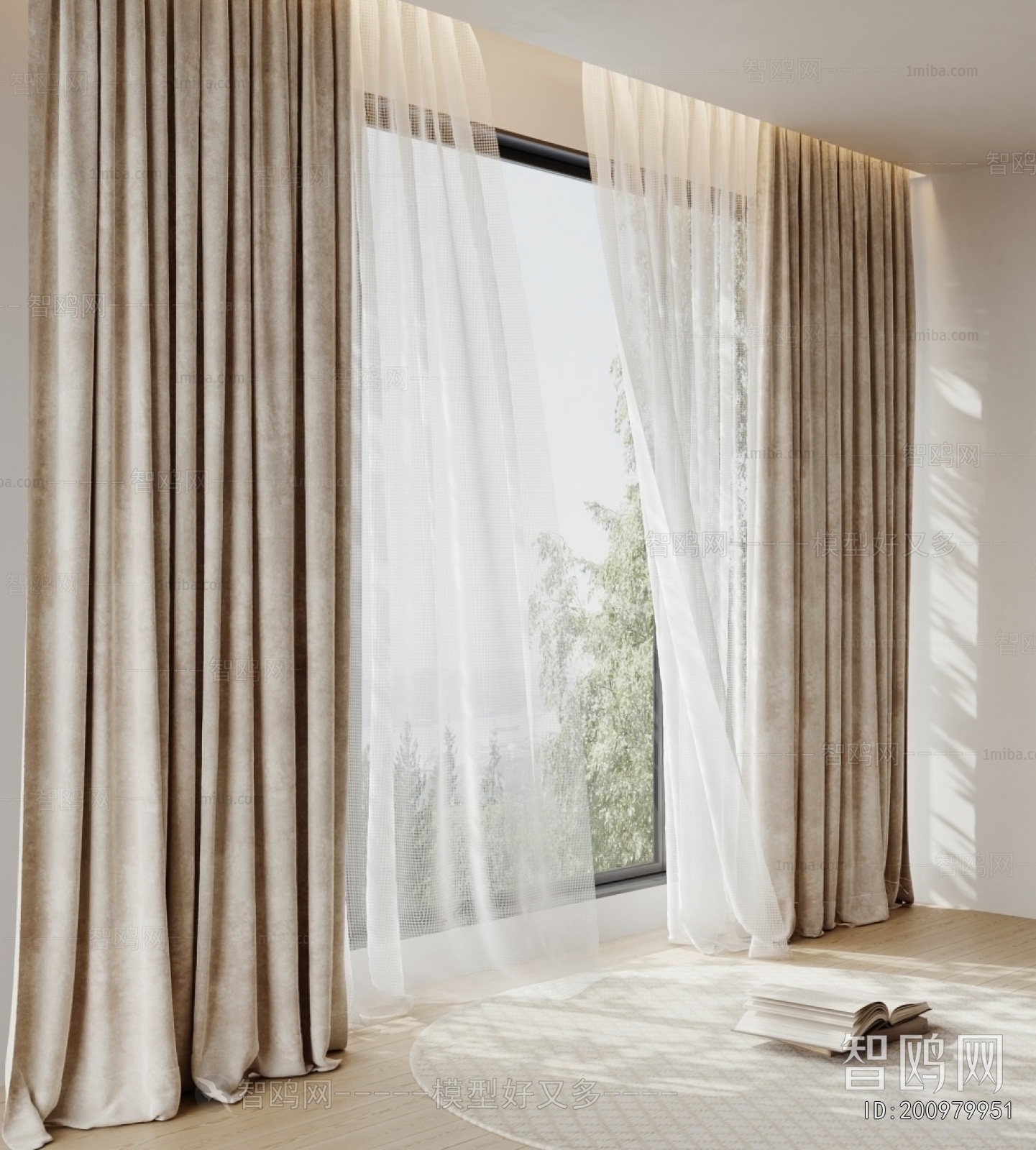 Modern The Curtain