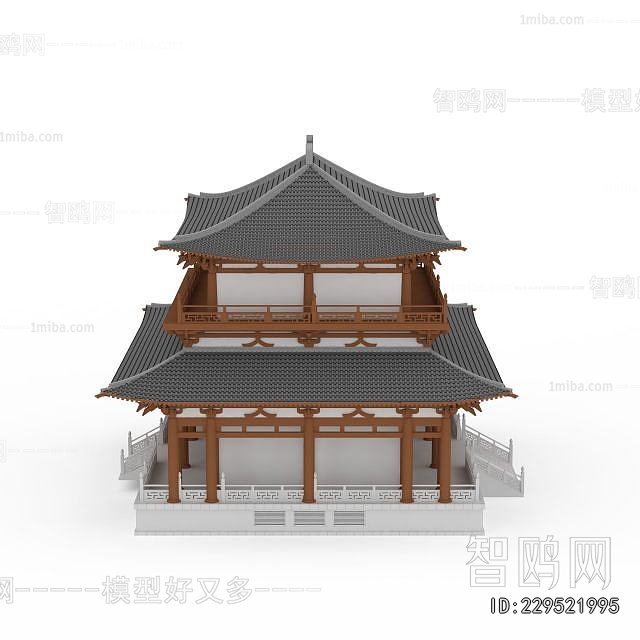 Chinese Style Ancient Architectural Buildings