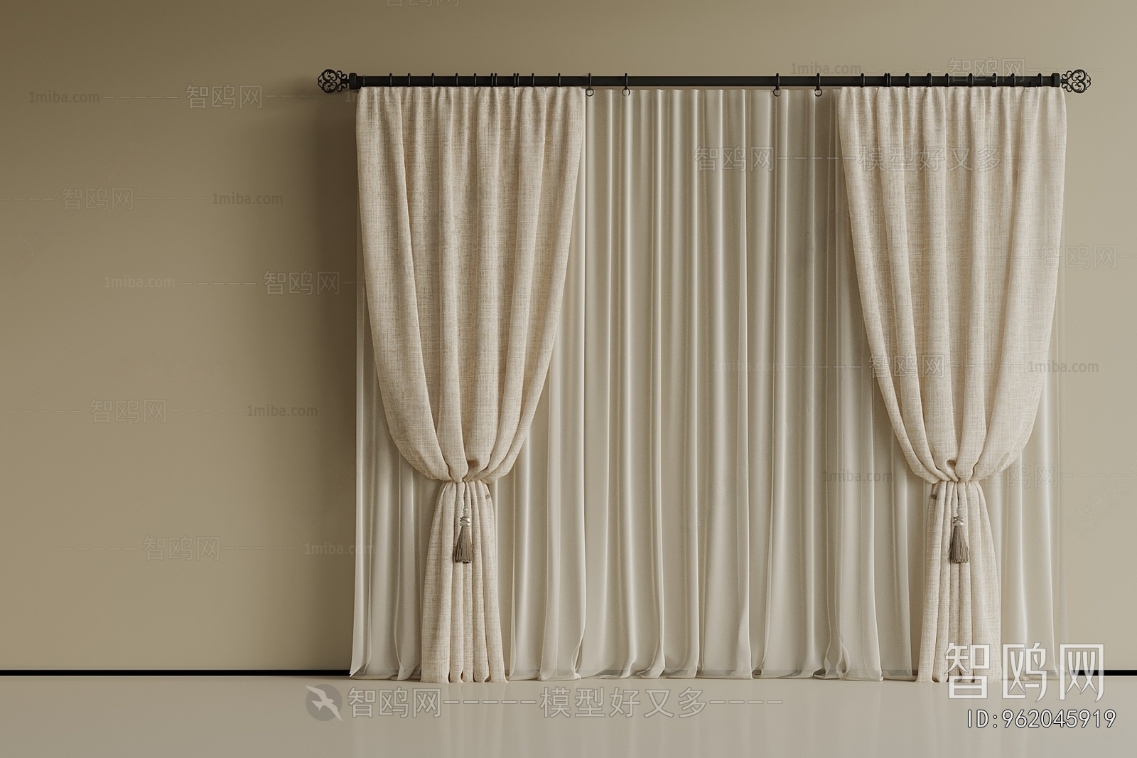 French Style The Curtain