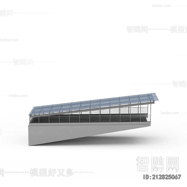 Modern Underground Parking Lot