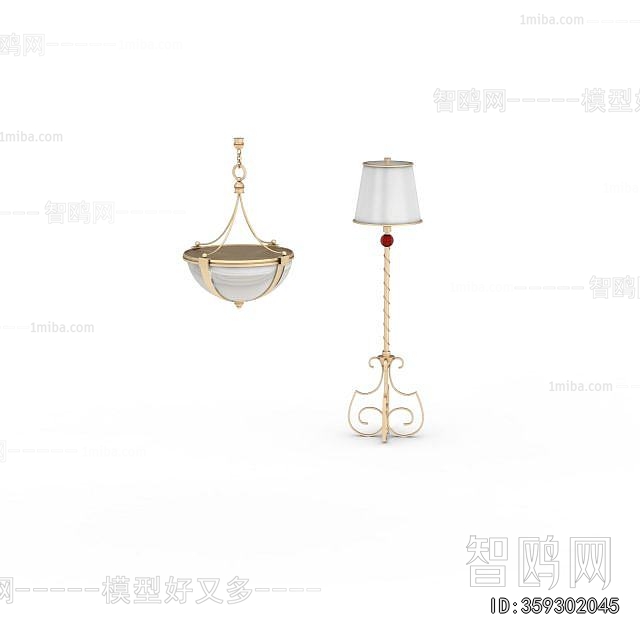 European Style Floor Lamp
