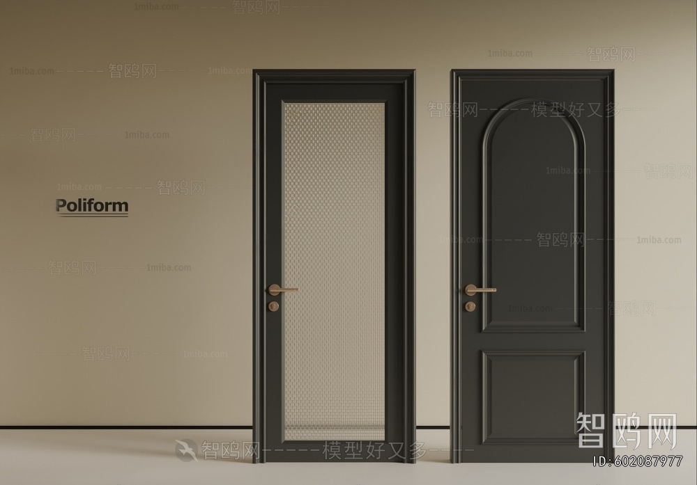 French Style Single Door