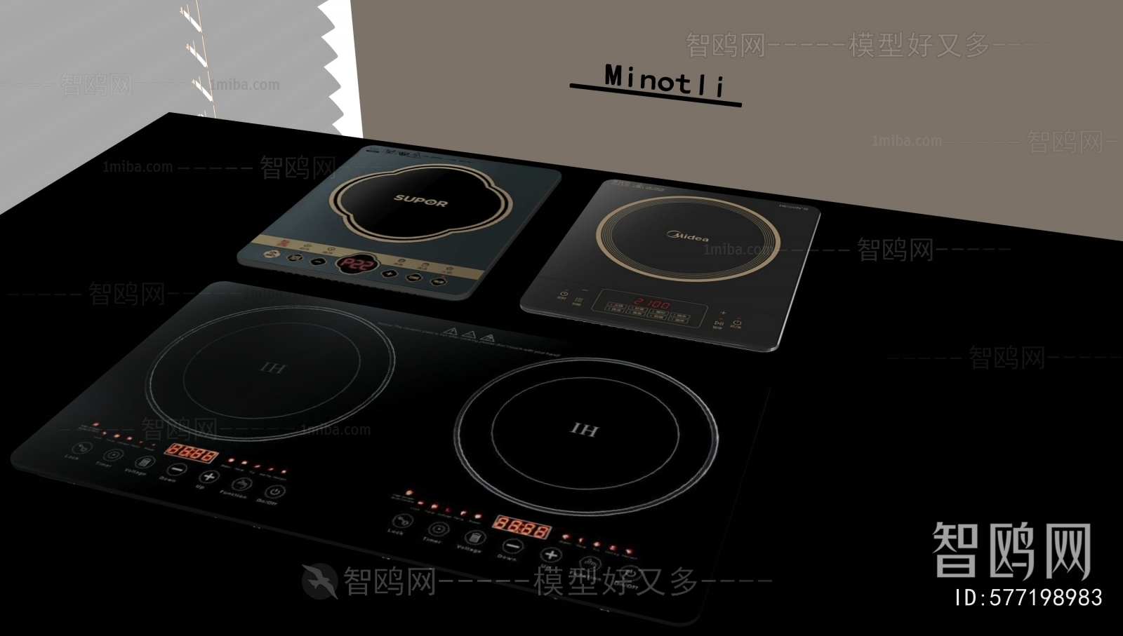 Modern Electric Kitchen Appliances