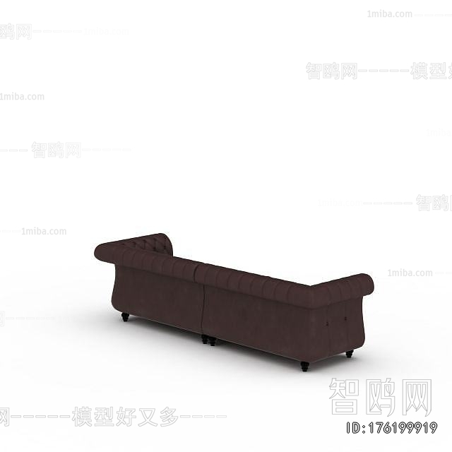 European Style Three-seat Sofa