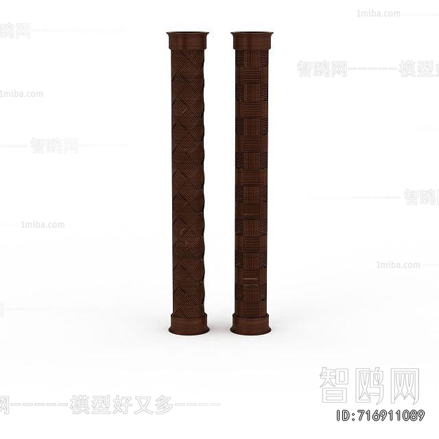 Chinese Style Column