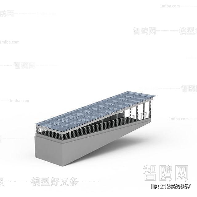 Modern Underground Parking Lot