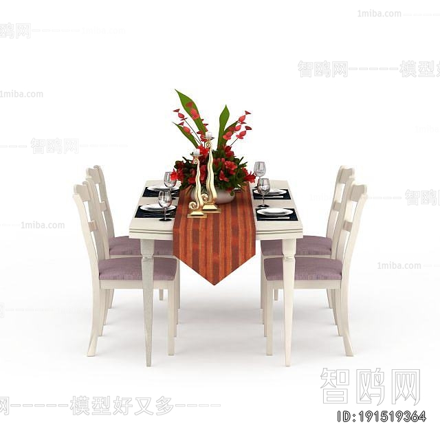 French Style Dining Table And Chairs