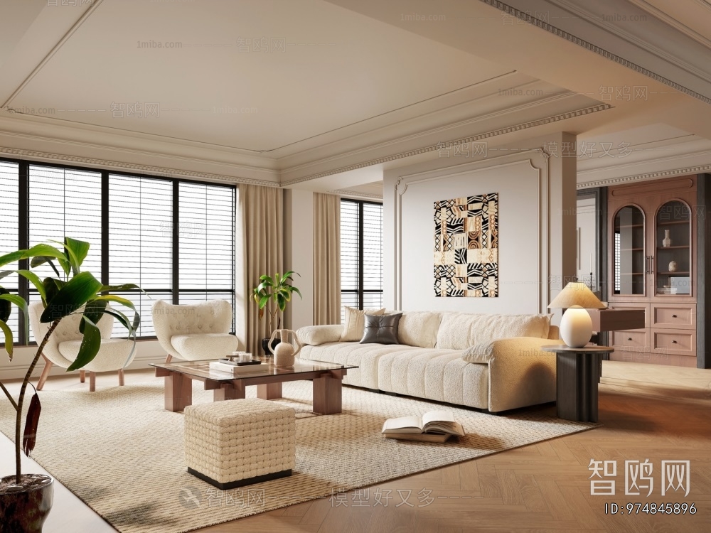 French Style A Living Room