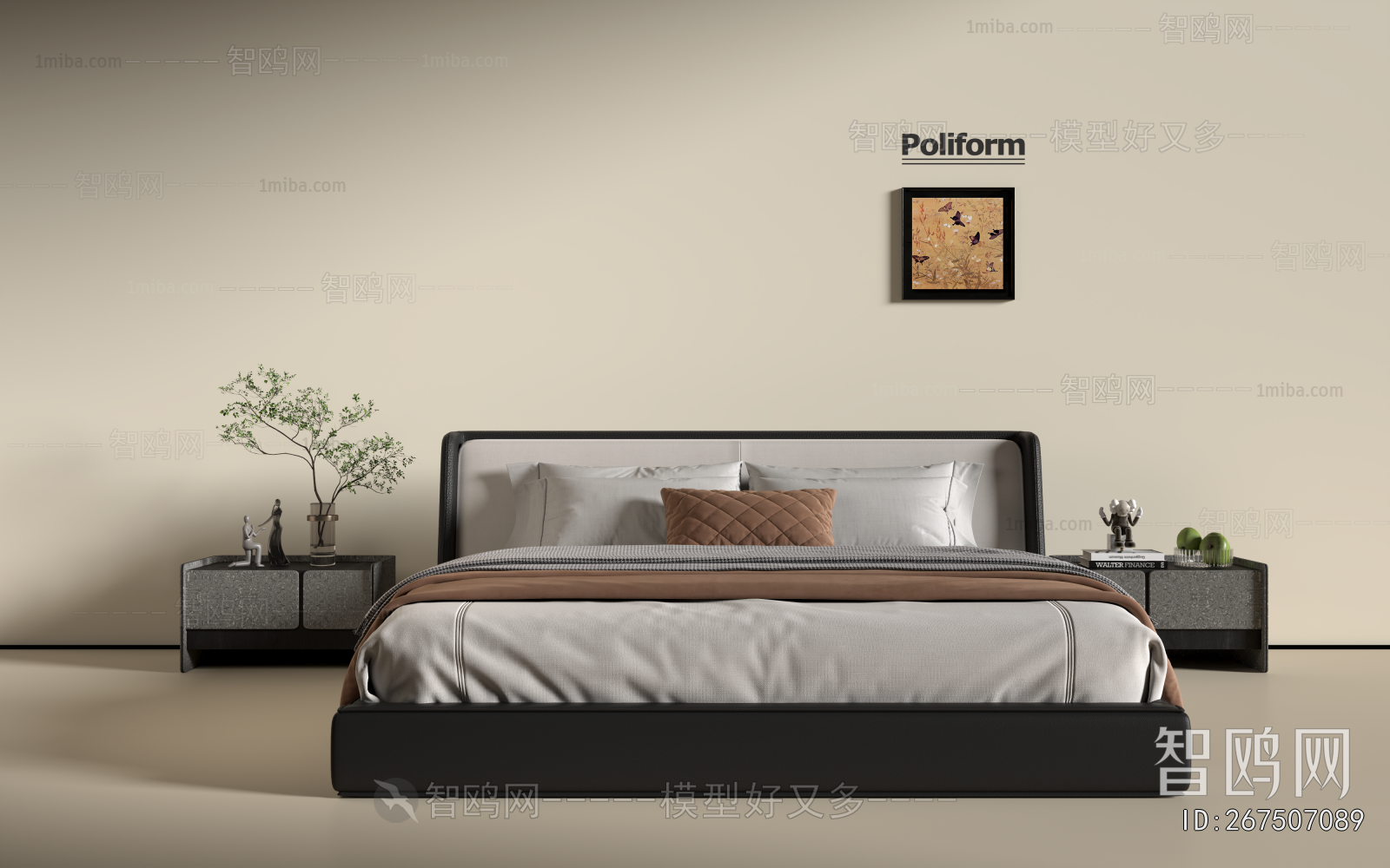 Modern Double Bed