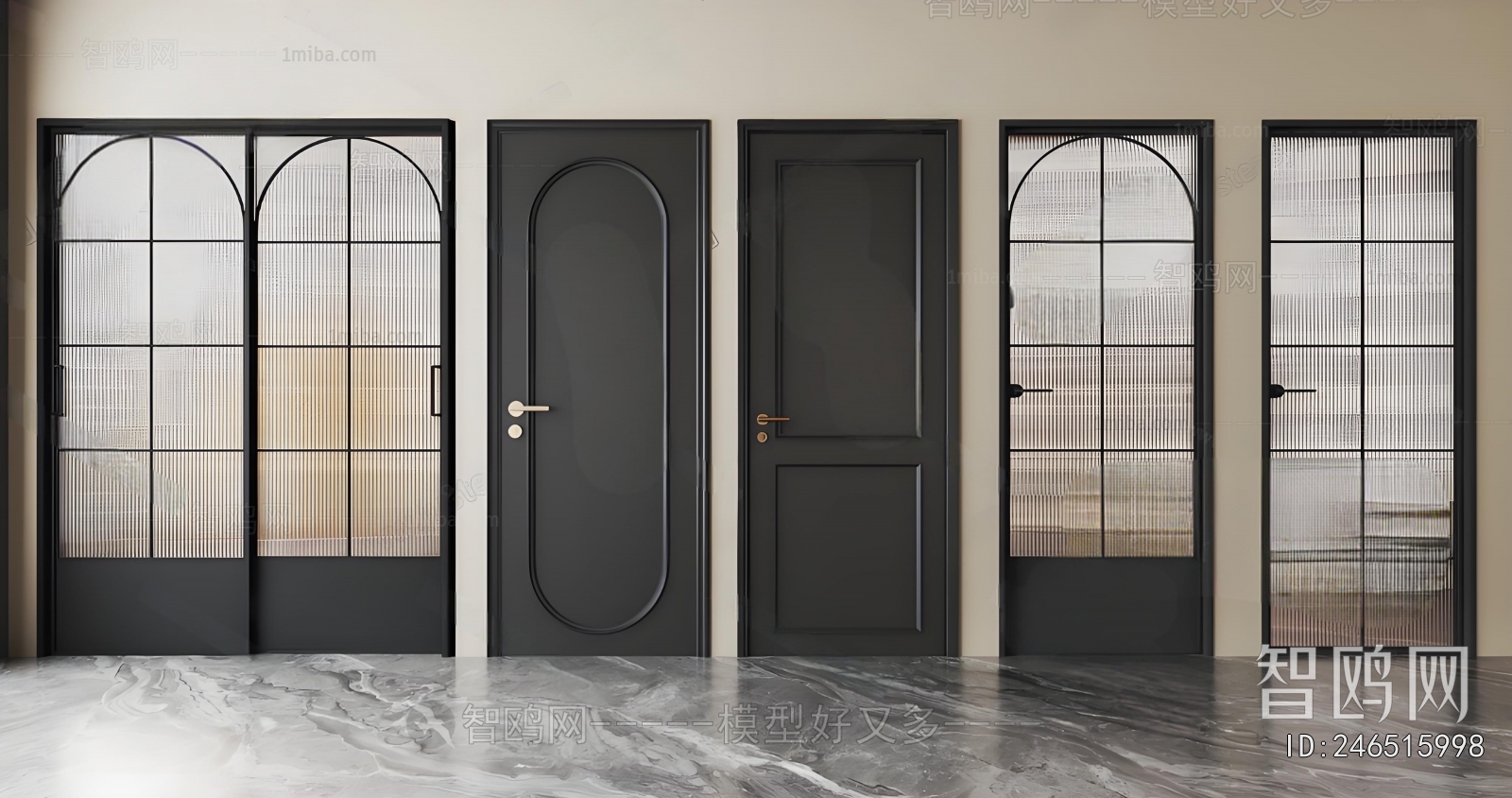 French Style Single Door