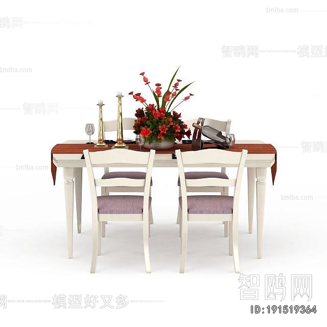 French Style Dining Table And Chairs