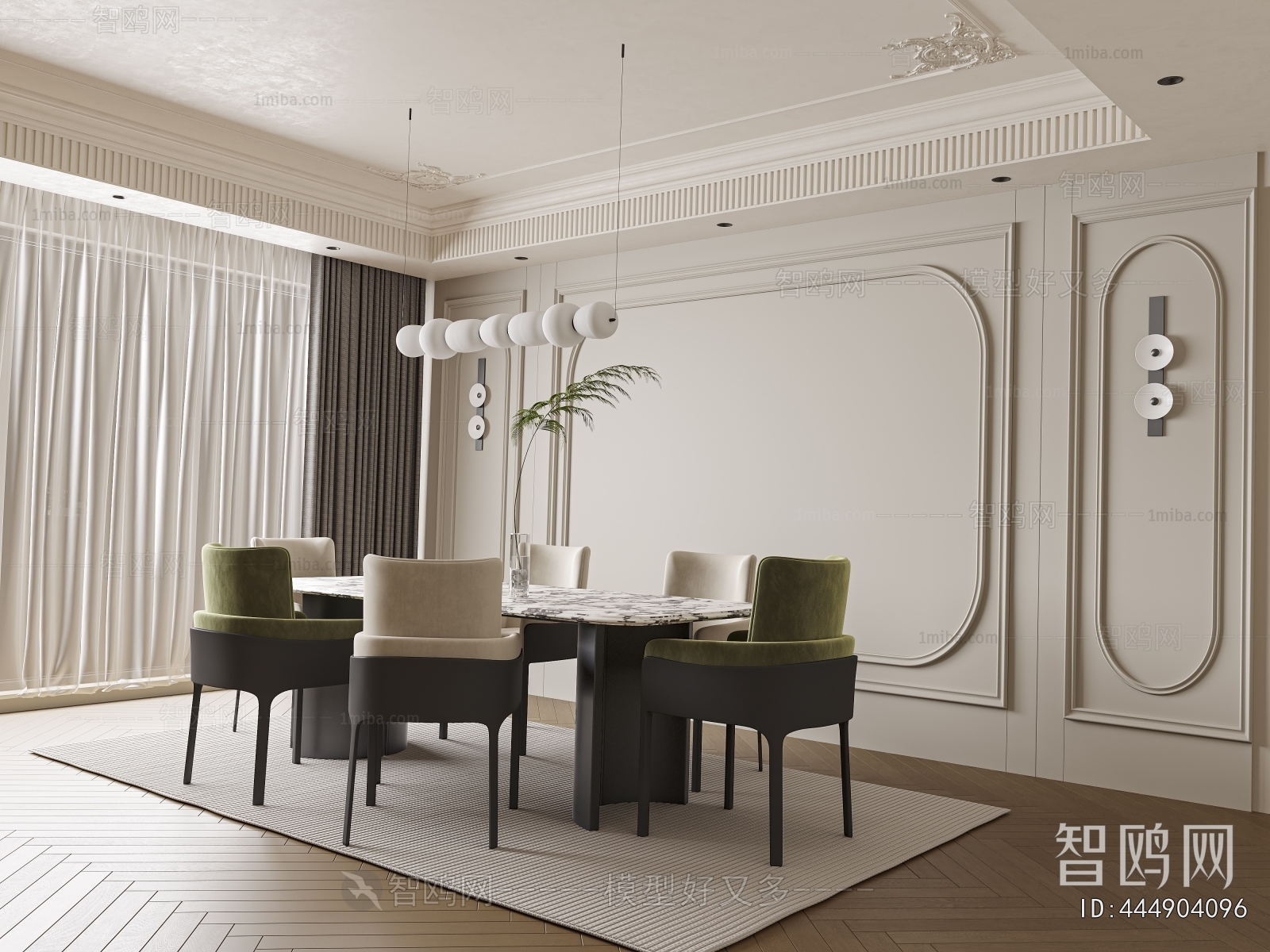 French Style Dining Room