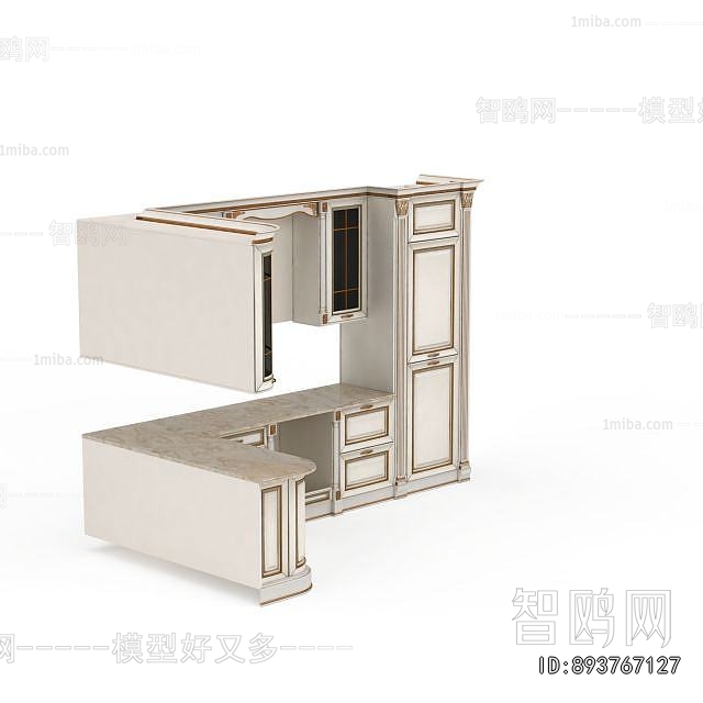 European Style Kitchen Cabinet