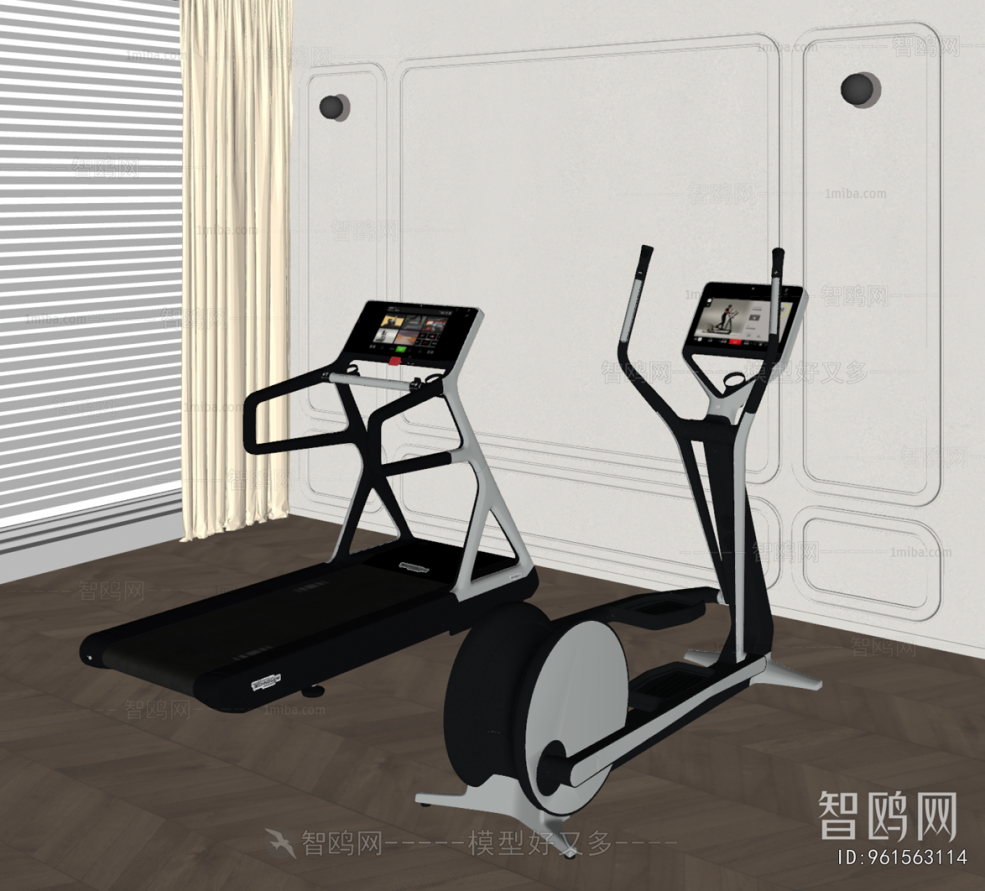 Modern Fitness Equipment