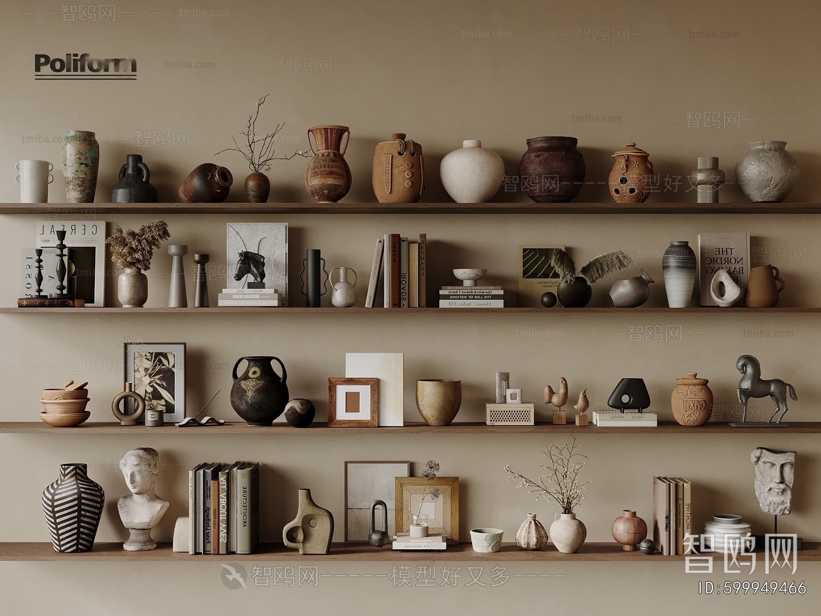 Wabi-sabi Style Decorative Set