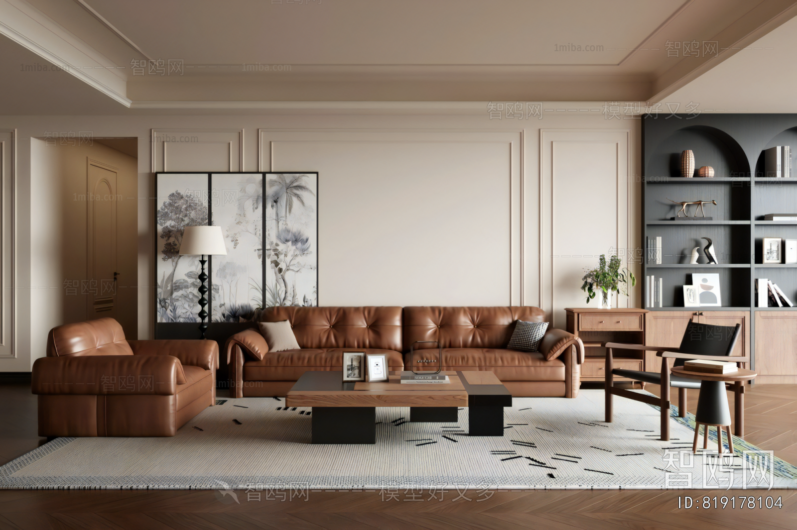 French Style A Living Room