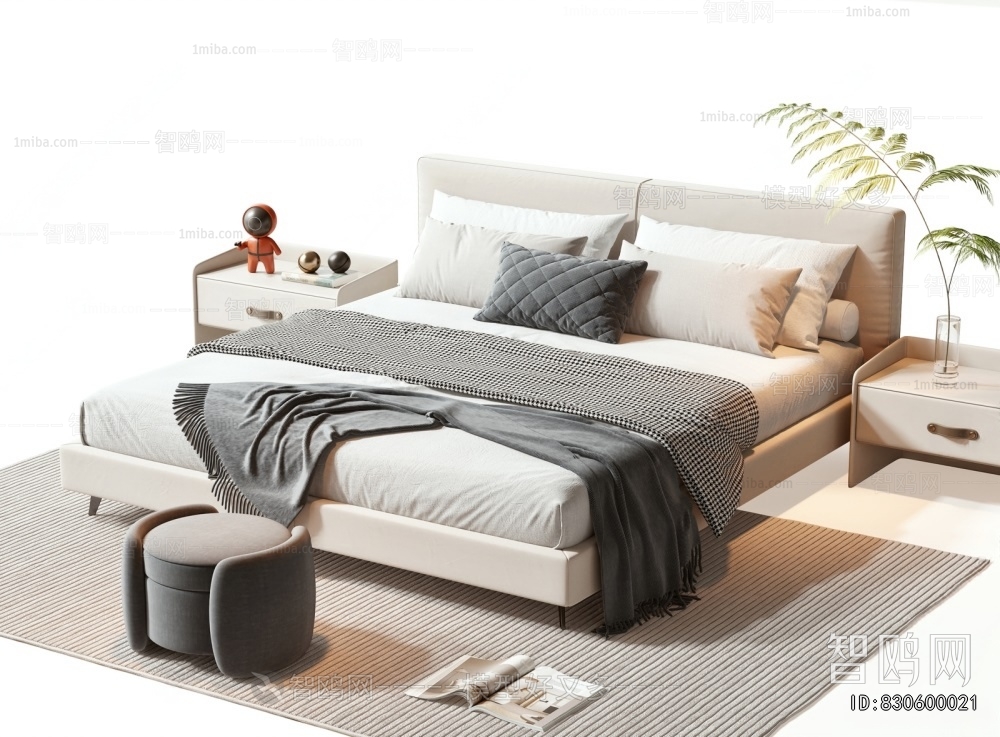 Modern Double Bed