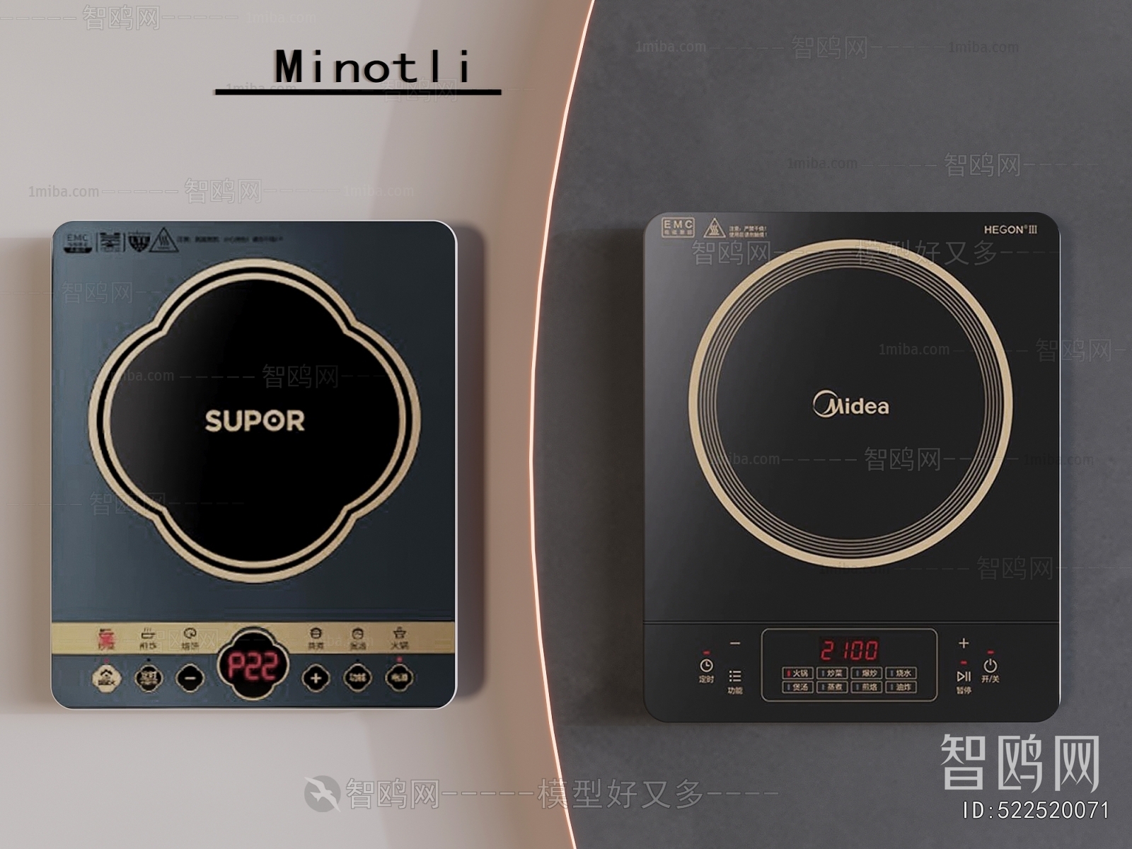 Modern Electric Kitchen Appliances