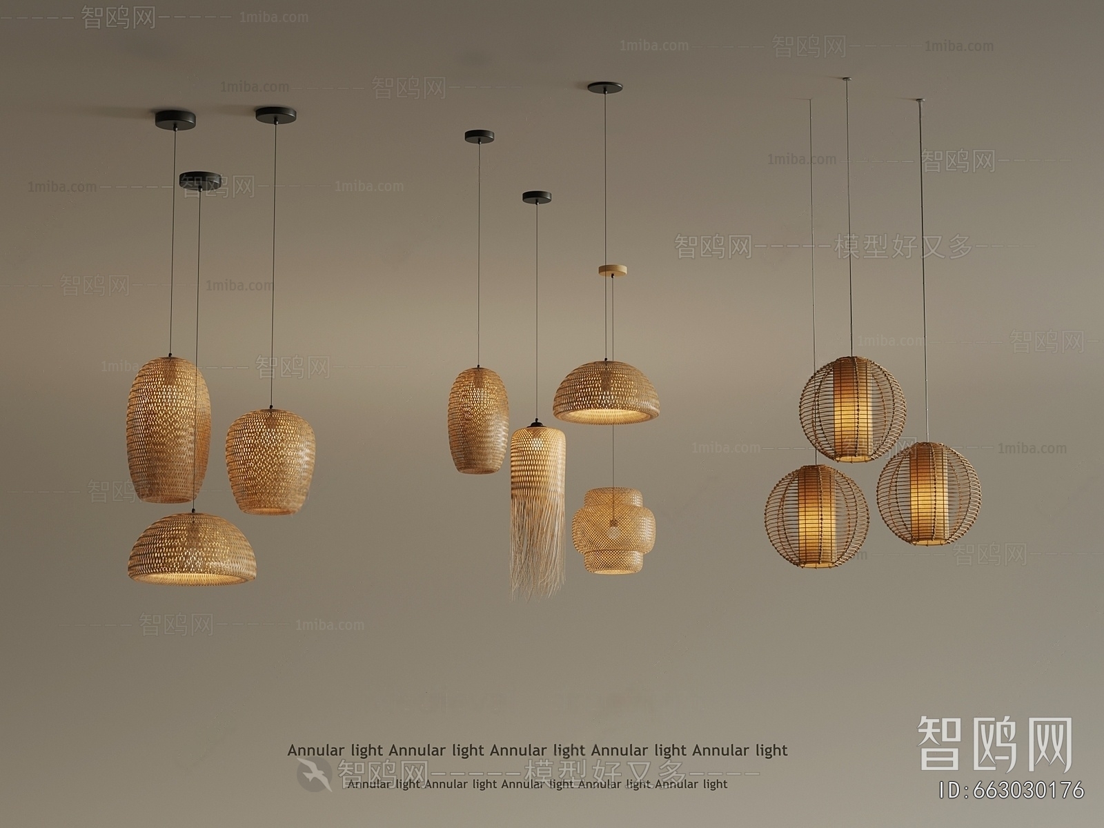 Wabi-sabi Style Droplight