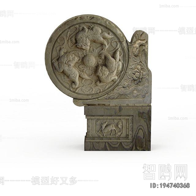 Chinese Style Stone Carving