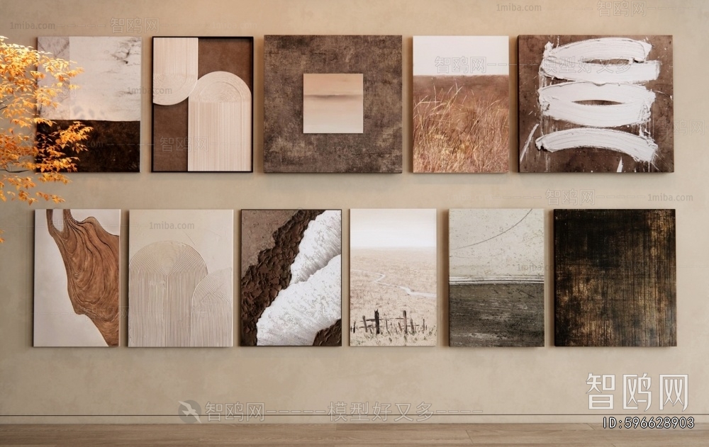 Wabi-sabi Style Painting