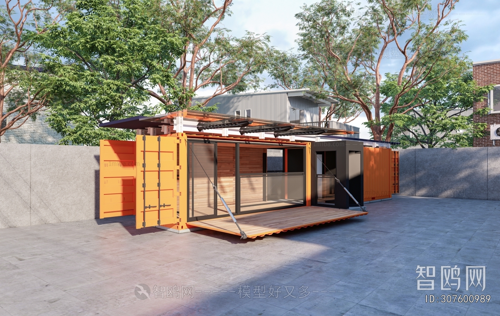 Modern Appearance Of Commercial Building