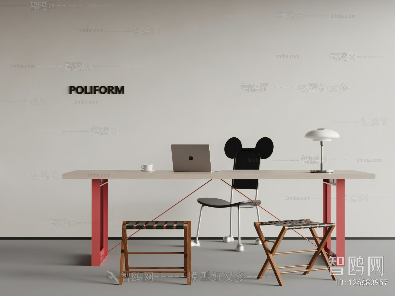 Modern Computer Desk And Chair