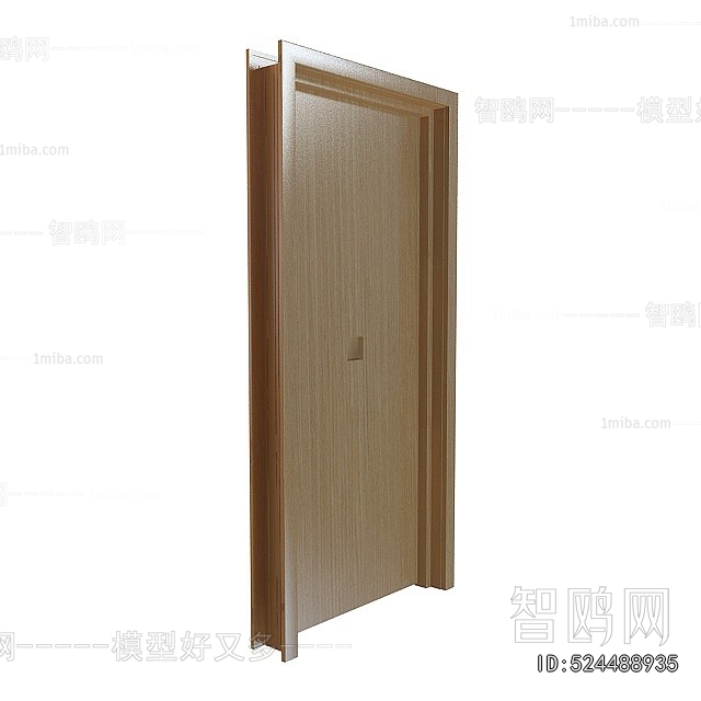 Modern Solid Wood Door