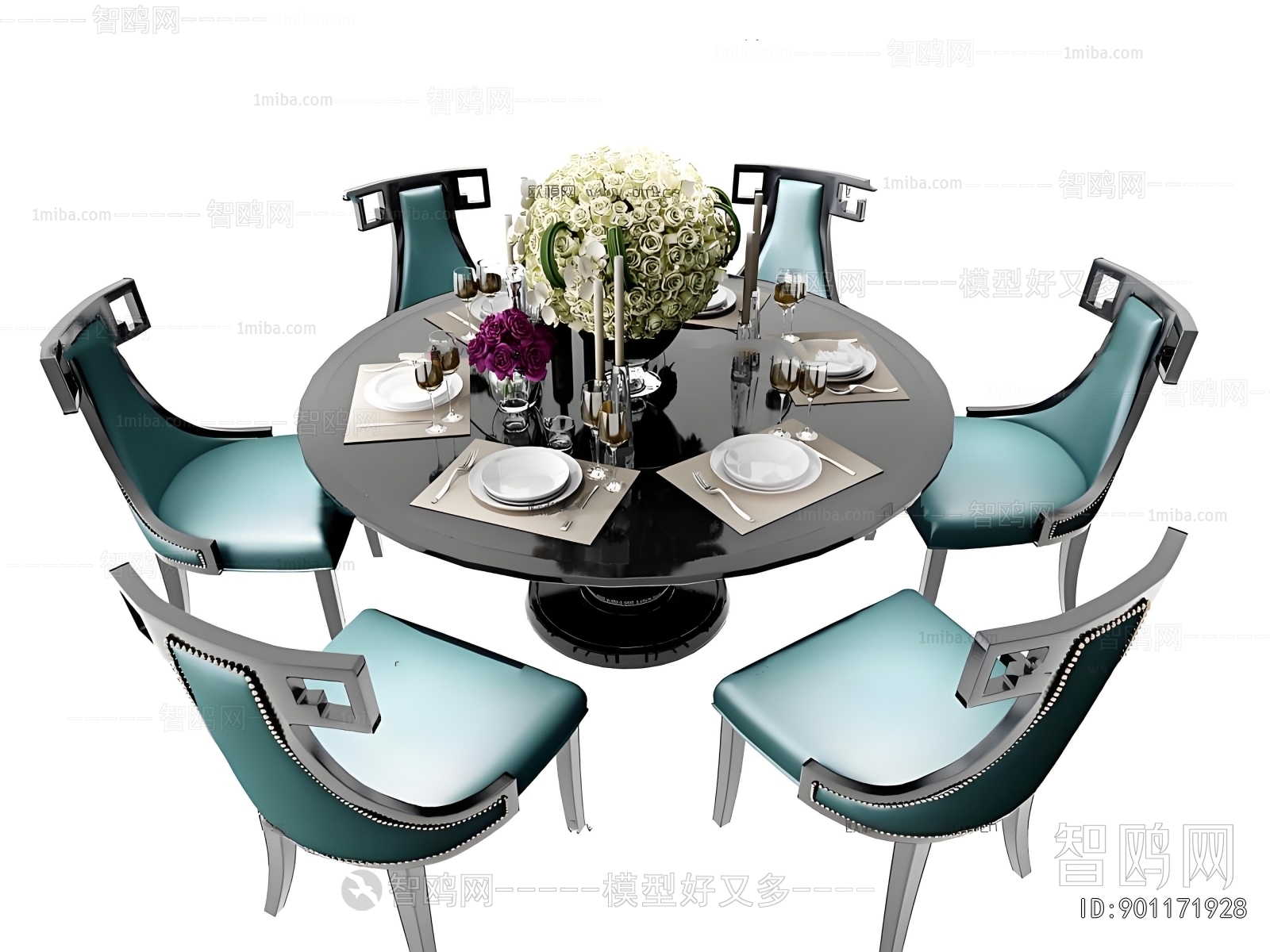 New Chinese Style Dining Table And Chairs