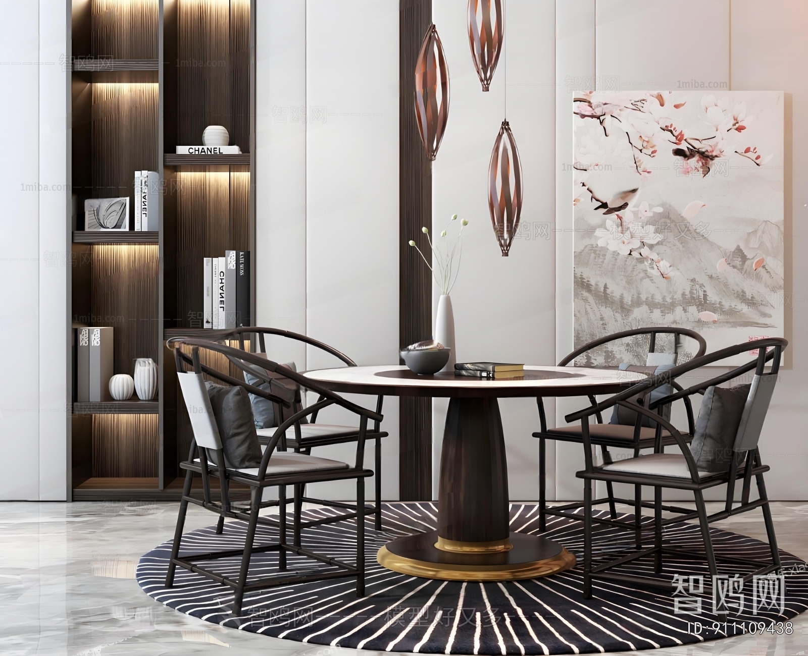 New Chinese Style Dining Table And Chairs