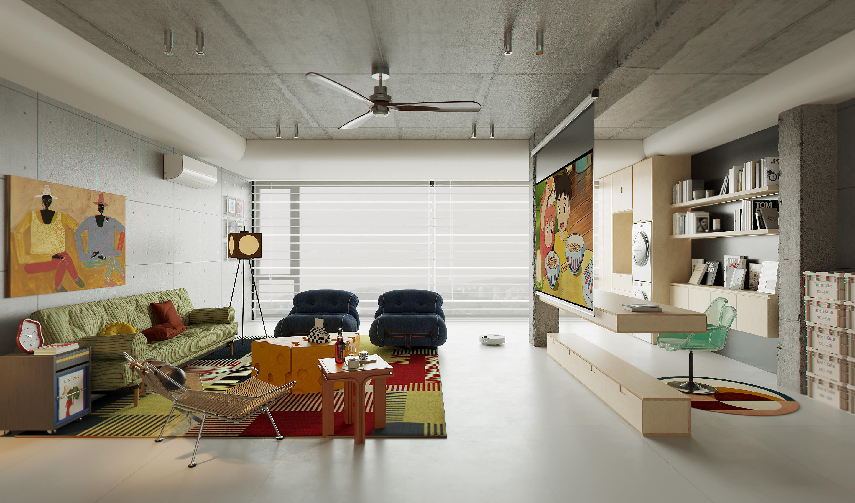 Modern A Living Room
