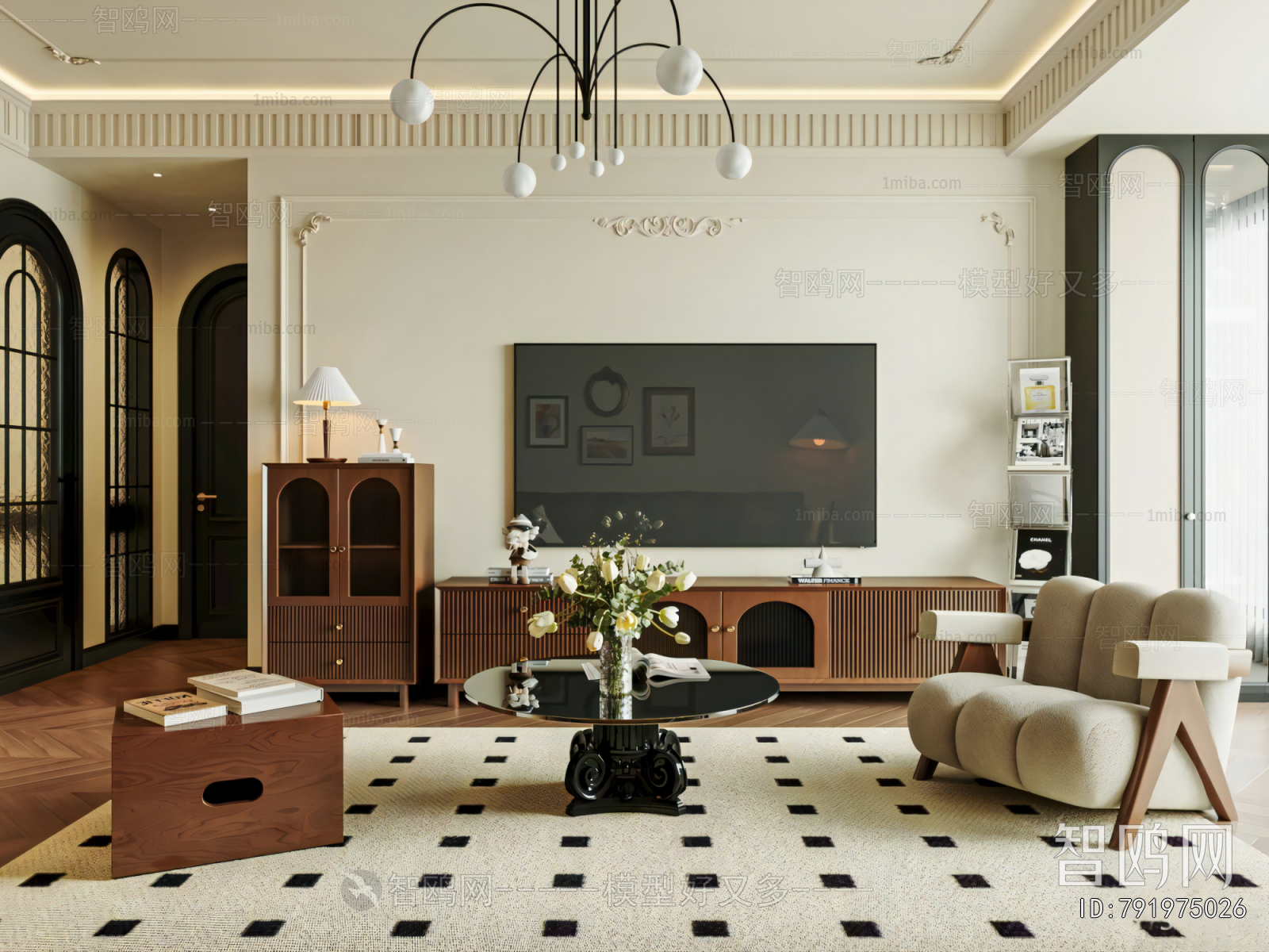 French Style A Living Room