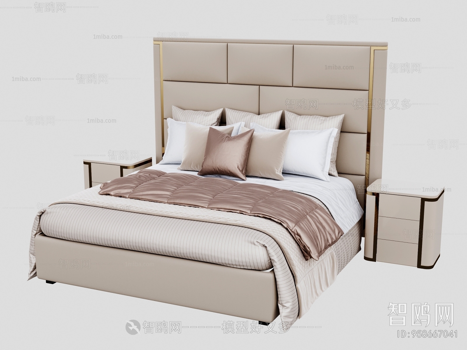 Modern Double Bed