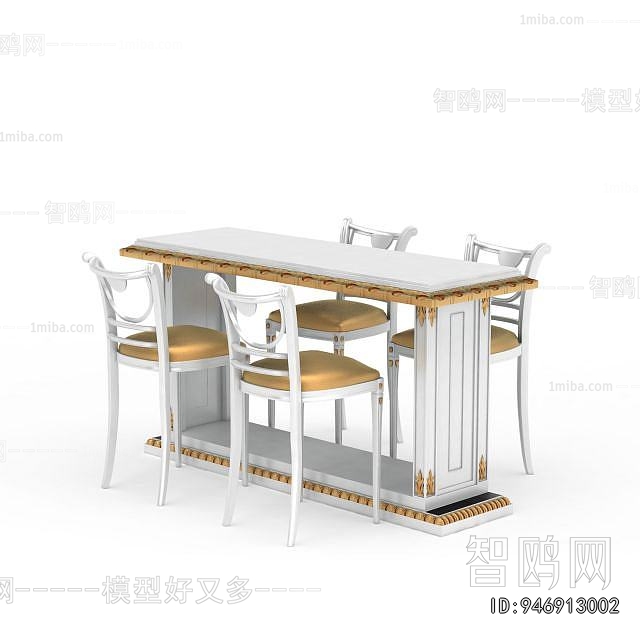 Simple European Style Counter Bar