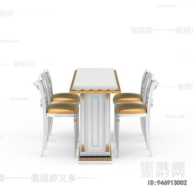 Simple European Style Counter Bar