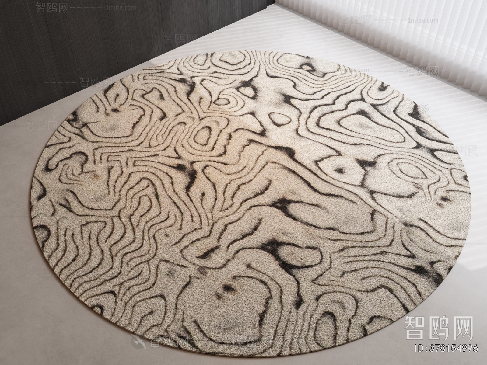 Modern Circular Carpet